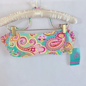 WB Personalize your Life Bandeau Bikini Top NWT